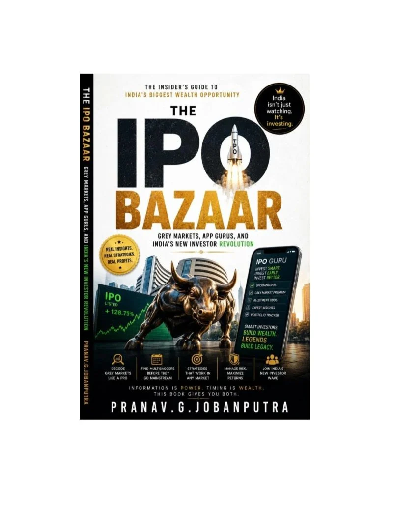 IPO BAZAR — a published book by Adv. Pranav Jobanputra